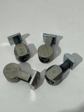 8020 40-3897 40 Series Anchor Set Cam And Fastner Lot Of 4
