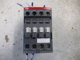 Abb Af09z-30-10-21 Contactor 24-60v Coil 25a 600v No Din-rail Mount Used