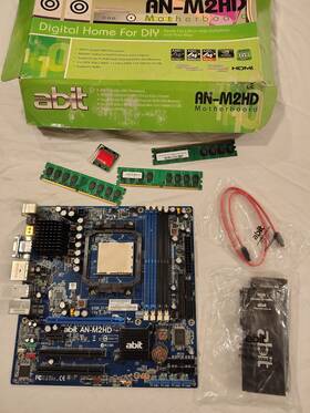 An-m2hd Abit Untested Motherboard