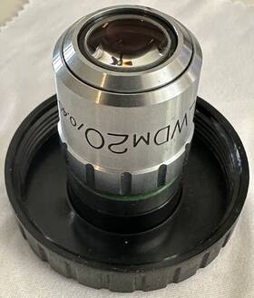 Pl-lwdm20x Accu-scope 511956 Large Aperture Long Working Distance Microscope Objective Pl-lwdm20x/0.40