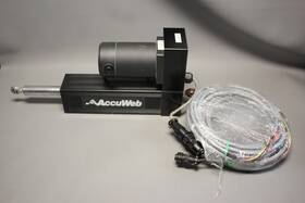 Mtr-3108 Accuweb Linear Actuator With Cables Mne-3 7500-01 Mtr 3108