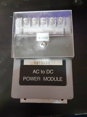 Db15-35 Acopain Ac To Dc Power Module Gently Used Nice Set At 25 1/2 Vdc Output
