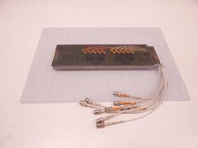 T76597 Agilent 34906a Dual 4 Channel Rf Mux With Cables