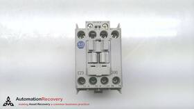 100-c23ej300 Allen Bradley Series C Contactor With 24v Dc Electric Coil #329322