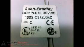 100s-c37zj04c Allen Bradley Series C Contactor Non-reversing 24vdc #198244