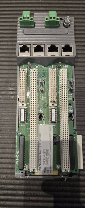 1715-a2a Allen-bradley 2 Slot Adaptor Base Unitab