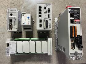 2198-c4004-ers Allen Bradley 193-nrec3zz Lot 5 1769-l32e 1783-bms06sga 2080