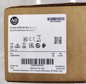 2198-p070 Allen-bradley Kinetix 5700 Dc Bus Fw14.001 2198p070 New
