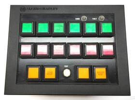2705-p21j1 Allen-bradley Bulletin 2705 Lighted Control Interface Board Used