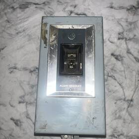 609tu-aaxd Allen Bradley / 609tuaaxd For Parts Repair Switch Broke