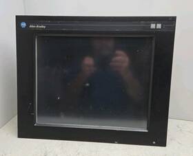 6185-dacaaaz Allen-bradley 18 Inch Industrial Touch Screen Display Ser A Used