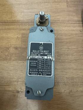 802t-h1tw1 Allen-bradley Oiltight Limit Switch