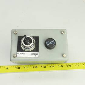 855p-b30se22 Allen Bradley Panel Mount Sounder Alarm12-24vdc /2 Position Switch