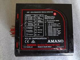 Agp-0234 Amano Dual Channel Enhanced Vechicle Detector 12/24v
