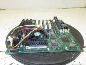 Sy022 Aopen Ap53/ax53 R3.6 Motherboard With Intel Pentium 133mhz 24mb Ram