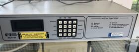 Mc4181 Applied Technical Systems Rack-mounted Master Clock Untested Powers On