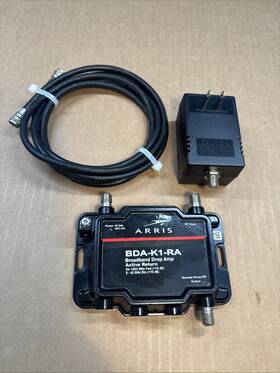 Bda-k1-ra Arris Motorola Broadband Drop Amp Active Return With Power Supply Adpter