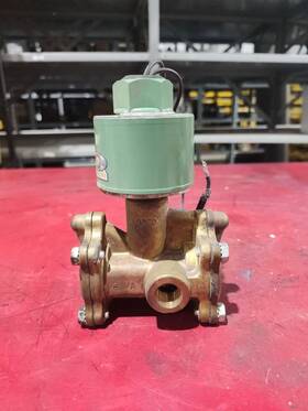 831657 Asco Used 3/8 Inch 10-125psi 24vdc Solenoid Valve