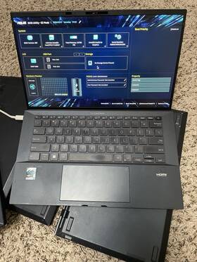I7-1165g7 Asus Expertbook B9400ce 32gb Ram No Ssd Battery For Parts