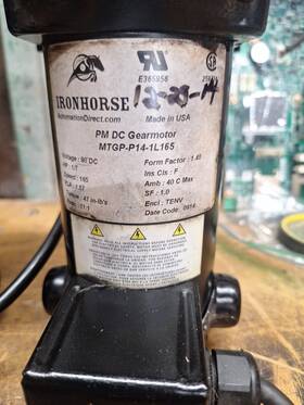 Mtgp-p14-1l165 Automation Direct Dc Gearmotor