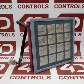 4e0011.01-090 B&r Automation Keypad Module 16 Keys With Led Blue Used