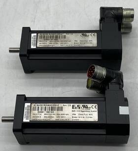 8lsa25.r0060d200-0 B&r Industrial Automation Lot Of 2 Servomotor Rev. C4 And C5 For Parts