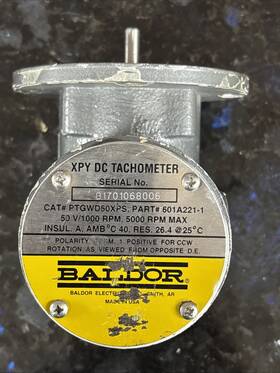 Ptgwd50xps Baldor 601a221-1 Xpy Dc Washdown Tachometer