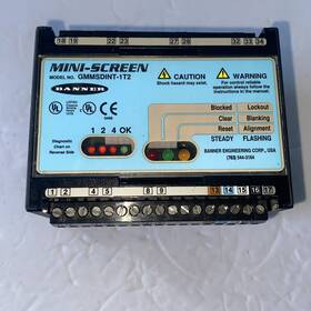 Gmmsdint-1t2 Banner Mini-screen Safety Control Module