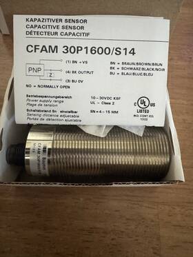 30p1600 Baumer 30p1600/s14 Cfam Capacitive Sensor
