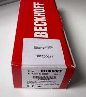 Ep2318-0001 Beckhoff New 4-channel Digital Input Module