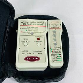 Faz-d3 Belkin Faz-d3/2-rt Multi Network Cable Tester - Tested And Works
