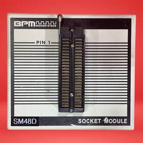 Sm48d Bp Microsystems Socket Module 48 Pin Dip For Device Programming Systems