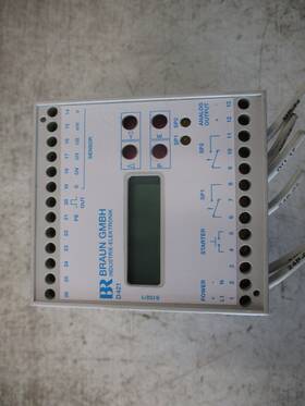 D421.51u1 Braun Speed Monitor 18-40v 5va Used