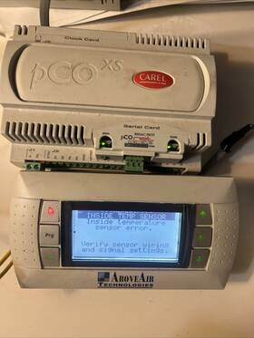 Pco1000ax0 Carel Pco Controller With Bacnet Card