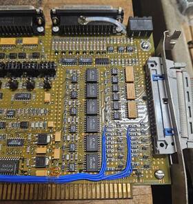3-422-3421a Cincinnati Milacron 3-542-1254a Fhd Card #3-542-1254a W/3-422-3421a Ribbon Cable