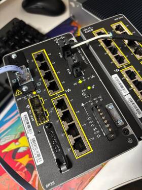 Ie-3300-8p2s-e-v04 Cisco Ie-3300-8p2s Rugged Switch With Iem-3300 Expansion Module