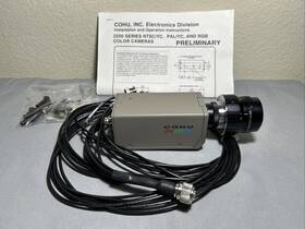 236868 Cohu 2200 Series Industrial Color Camera With Schneider Kreuznach Lens 1 0.95/25