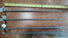 A5298wvs Cole Parmer 04553-55 Cole-parmer Mixer Shaft 5/16 Inch X 18 Long