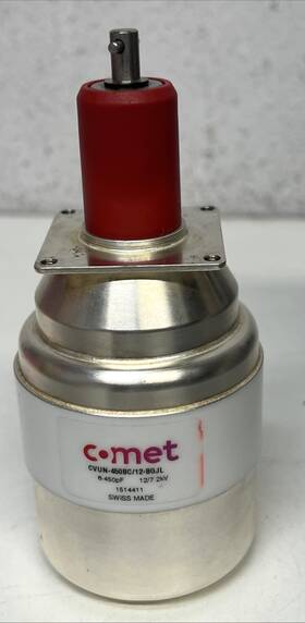 Cvun-450bc Comet Cvun-450bc/12-bgjl 8-450pf 12/7.2kv Variable Vacuum Capacitor