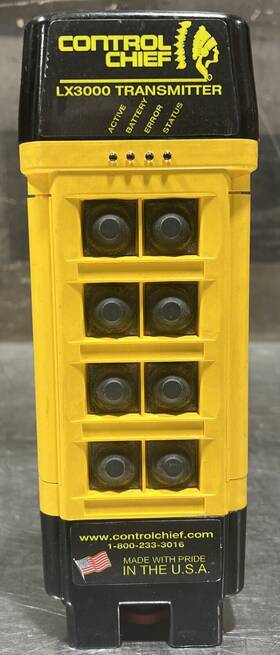 Lx3000 Control Chief Transmitter Used Surplus. No Key