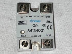 84134021 Crouzet Gn 90-280 Vac 50 Amp Solid State Relay