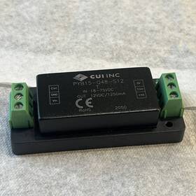 Pyb15-q48-s12 Cui Inc Din - Dc Converter And Switching Regulator 18-75vdc In / 12vdc Out