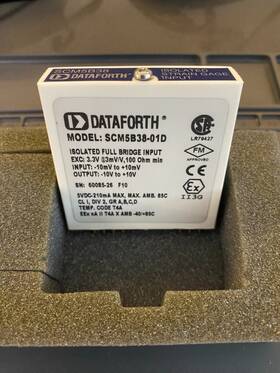Scm5b38-01d Dataforth Isolated Strain Gage Input Module