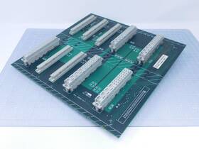 T137375 Dek 155506 Servo/stepper Drive Backplane Pcb