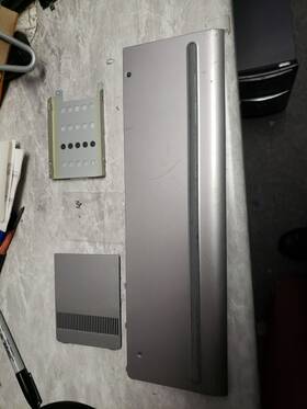 0k8r2y Dell Inspiron 17 7000 7737 Bottom Case Doors With Caddy Free Ship