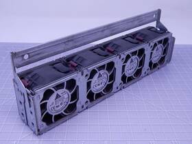 Afc0612de Delta Electronics Lot Of 4 Server Case Cool Fan Strip Assembly