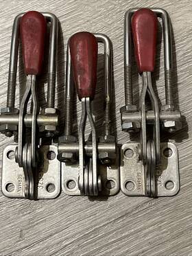 43022wvs Destaco Clamp 323mss Pull Action 360lb Holding Power Stainless Made In Germany