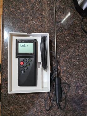 P795 Dostmann Electronic With Probe Please Read Regarding Error Codes