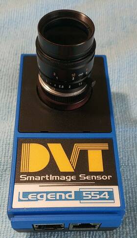 554m Dvt Smartimage Sensor Legend 554 Camera With Tamron Lens Smart Image Used