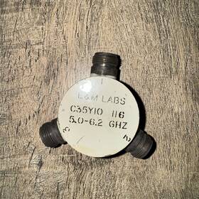 C35y10 E&m Labs 5.0-6.2 Ghz Rf Coaxial One-two Power